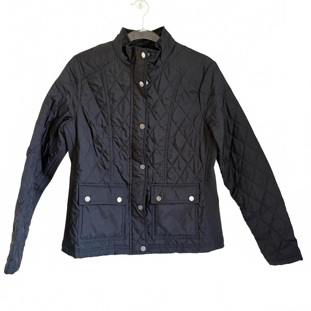 a new day Black Quilted Jacket
